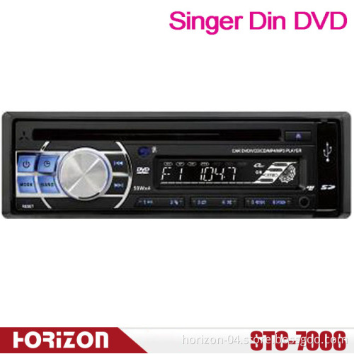 STC-7008 1DIN Car DVD Player Maximum Power Output: 4CH*25W (7388 IC) Real Time Clock Functionam/FM Radio (12AM/18FM)